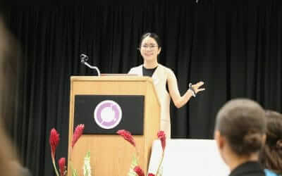 Ashley Wong Tsui at the PS27 Female Founders Forum 2019