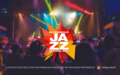 Hazlnut Provides a Large-Scale Contactless Experience at the 2021 Jacksonville Jazz Festival
