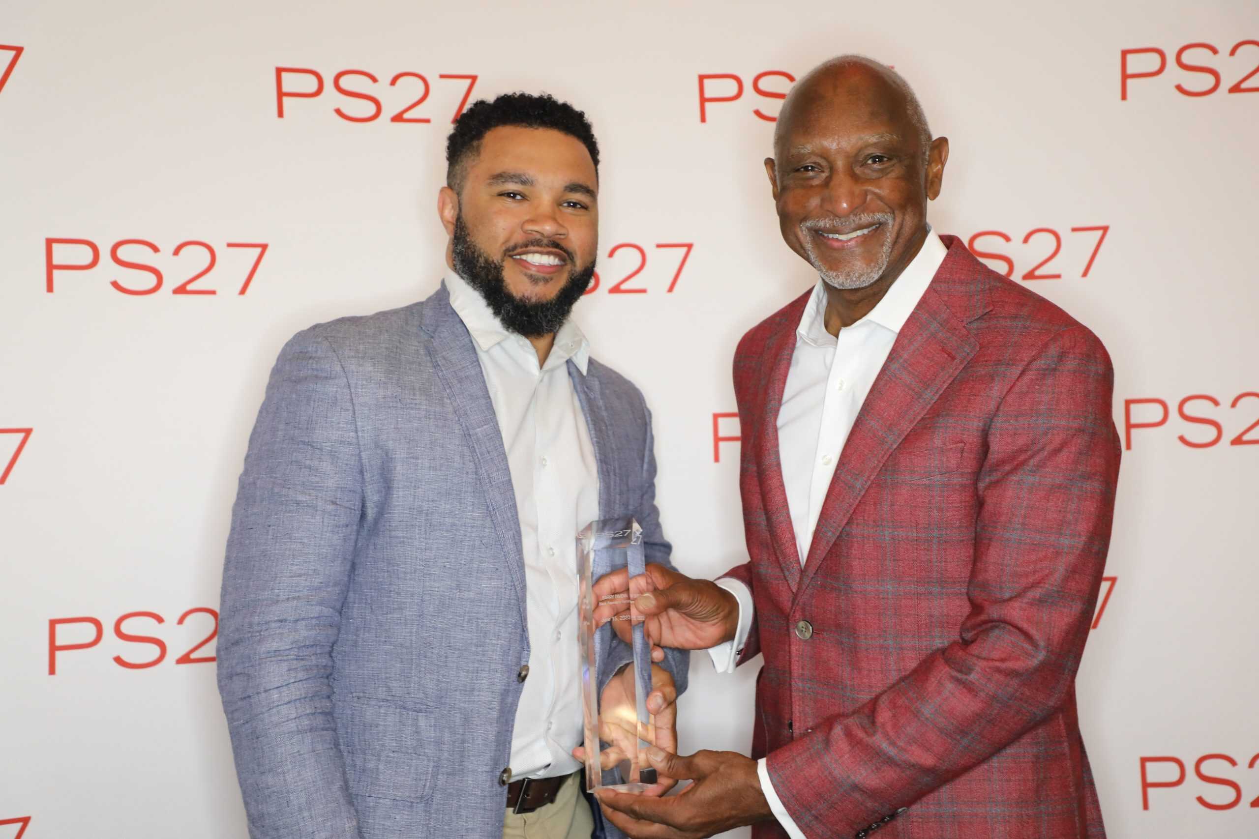 Jim Stallings and Travis Gibson at PS27 Ventures Office in Jacksonville