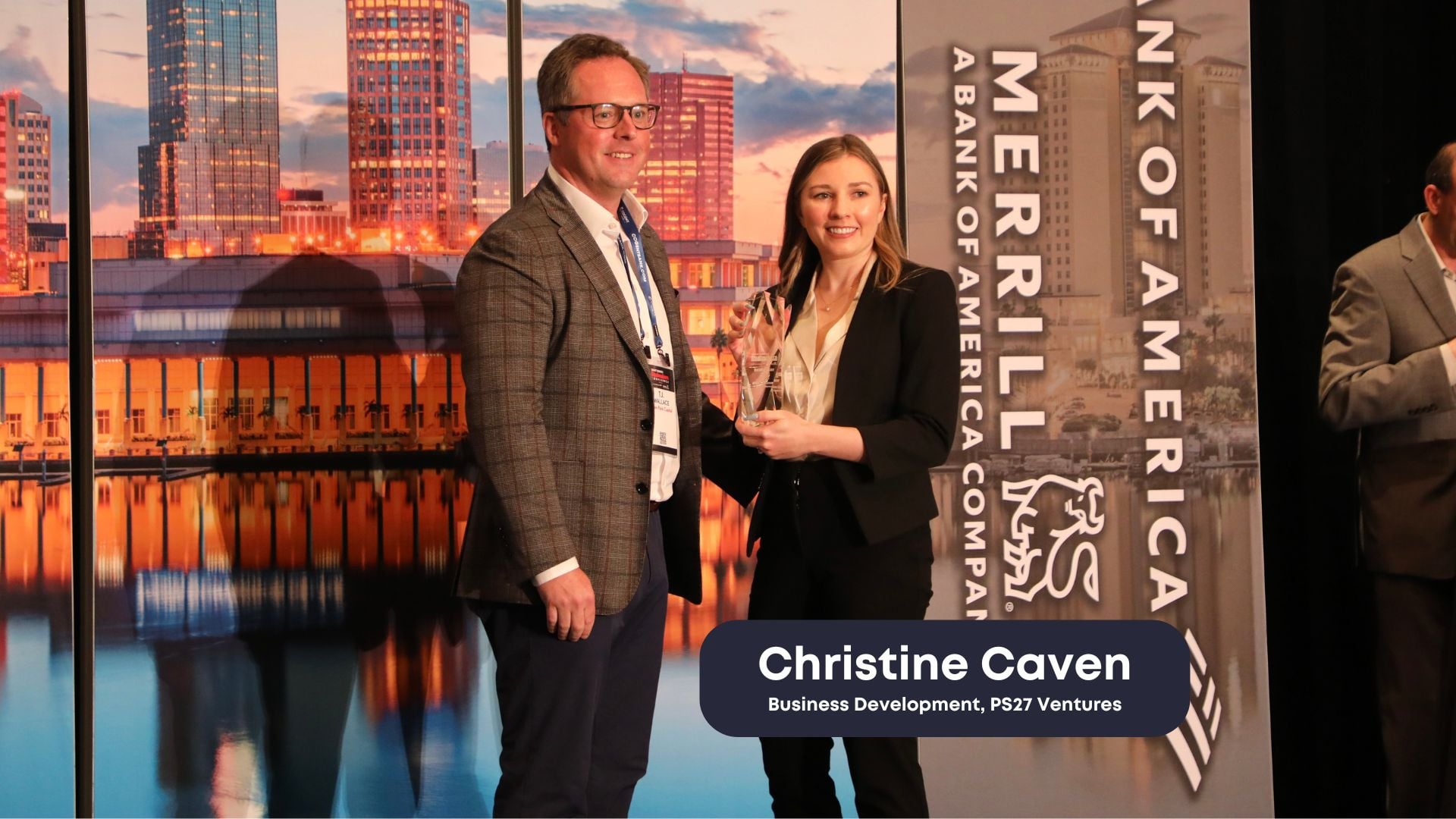 Christine Caven Makes Connections at Young Professionals Event 